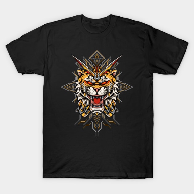 Gundam Tiger T-Shirt by JagatKreasi